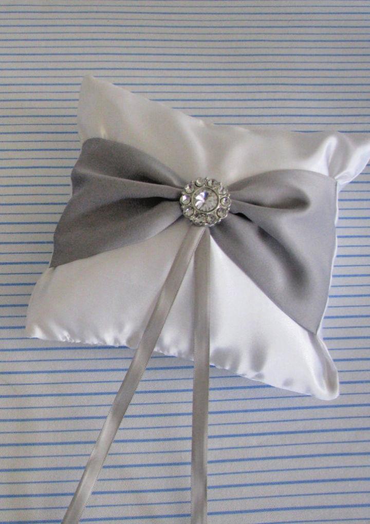 Homemade Elegant Ring Pillow