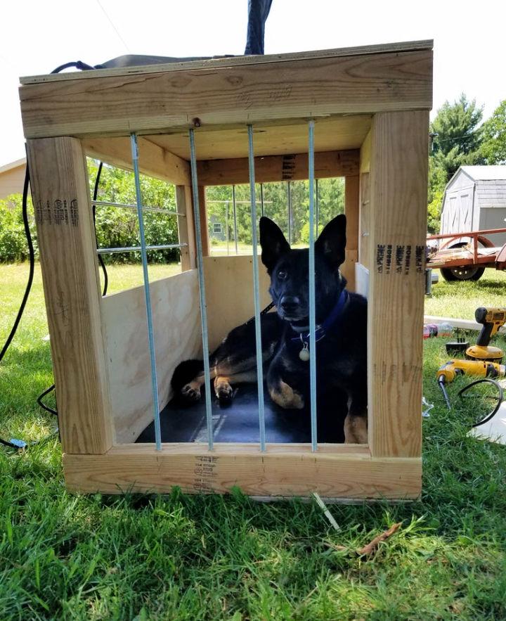 Homemade Houdini Dog Kennel