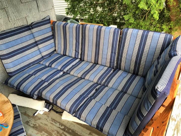 Homemade Porch Couch