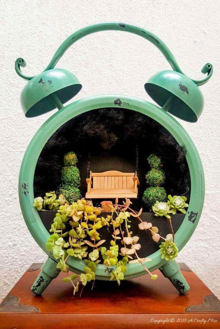 How To Build A Clock Fairy Garden