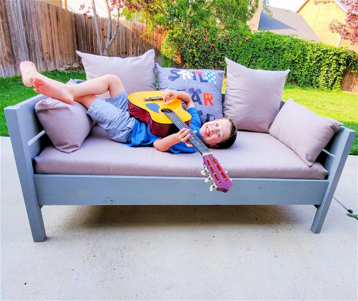 How to Build a Patio Couch for Kids