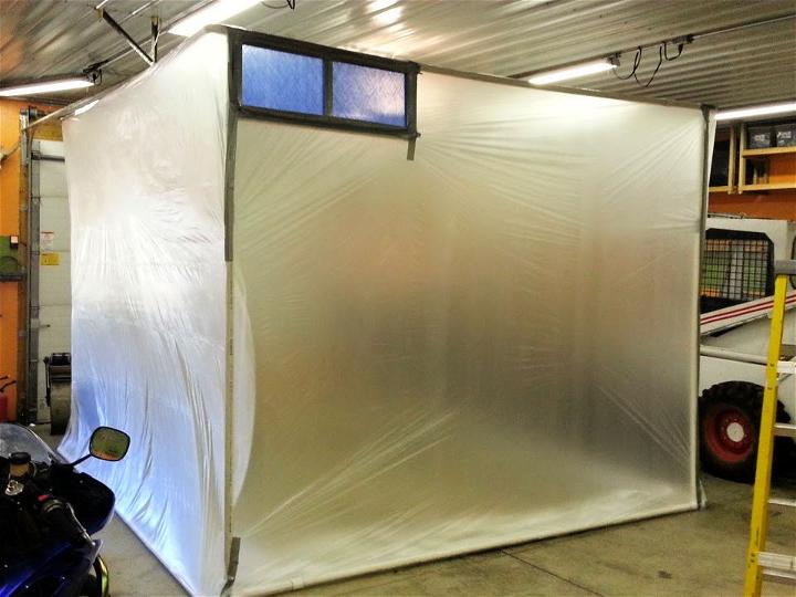 How to Make a Paint Booth