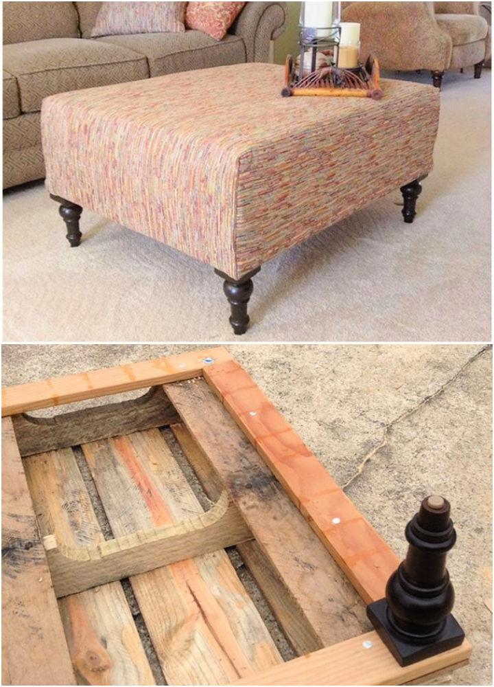 How to Make a Pallet Ottoman