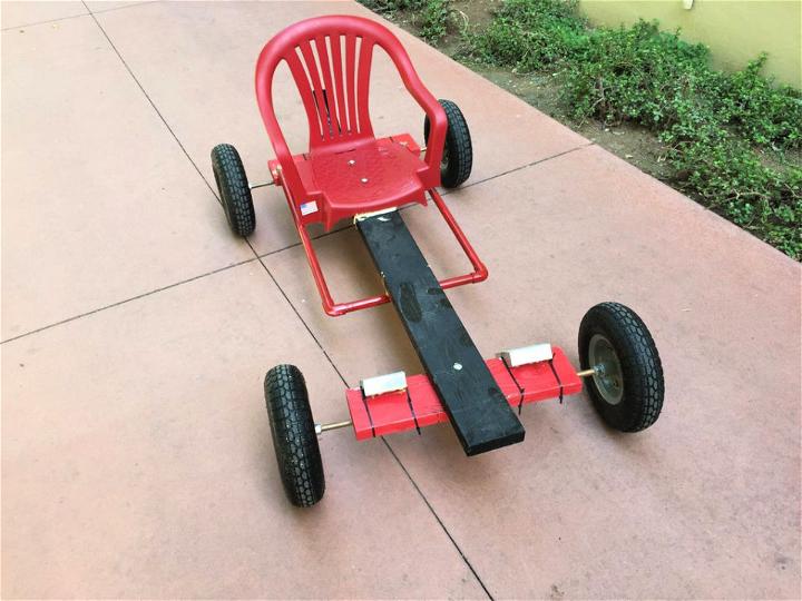 Inexpensive DIY Go Kart + Blueprint