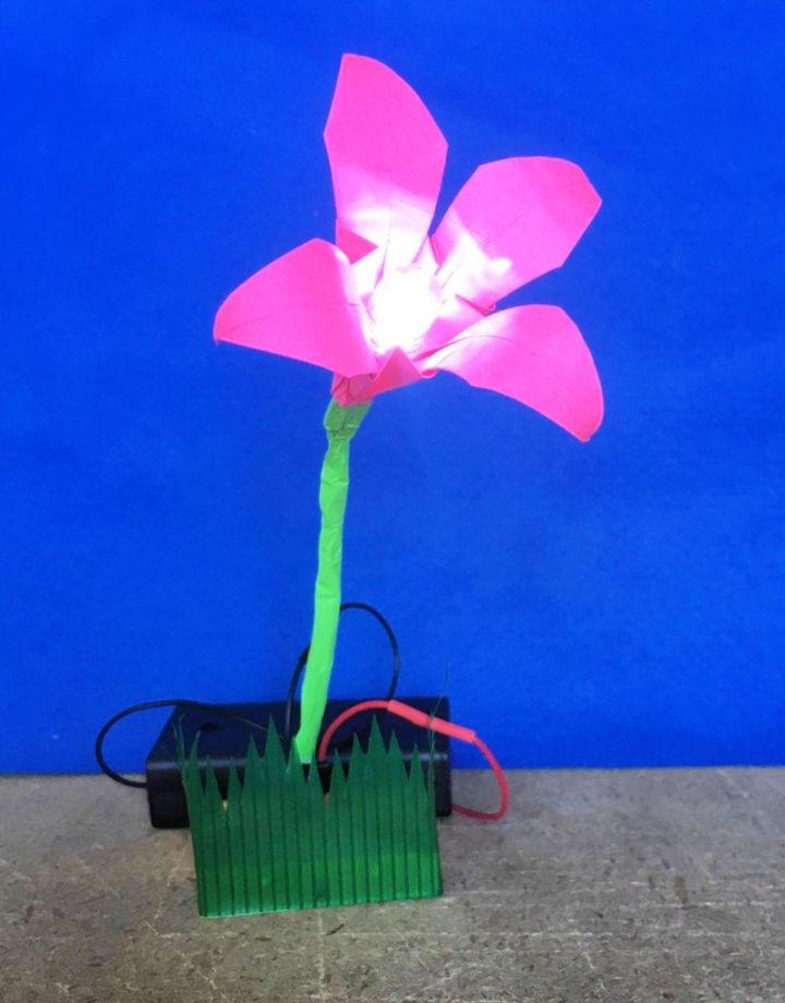 LED Origami Flower