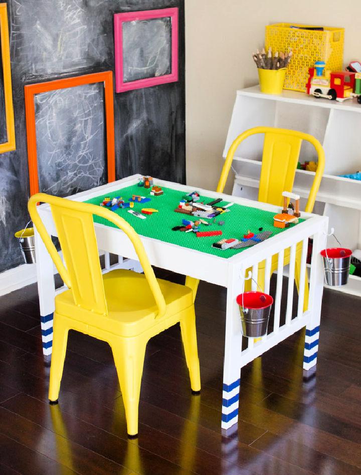 Lego Table Ikea Hack for Older Kids
