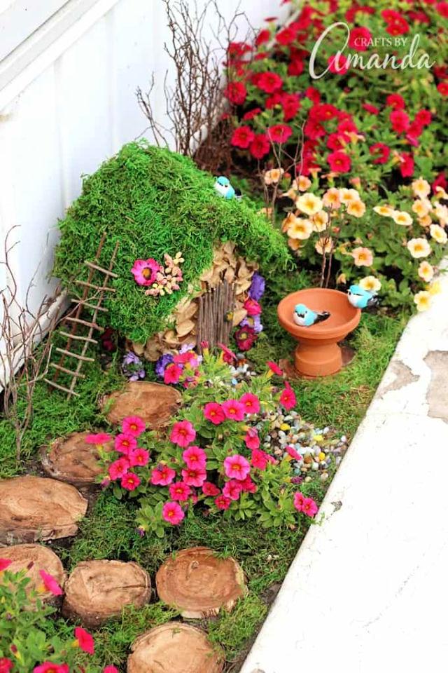 Make A Mini Garden Idea