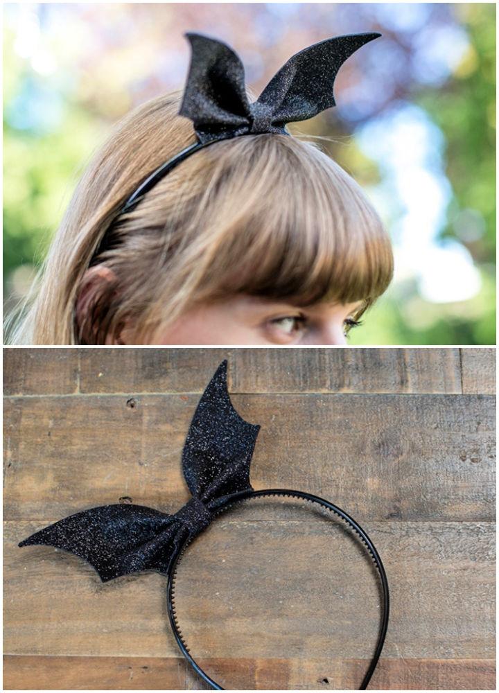 Make a Bat Wings Headband