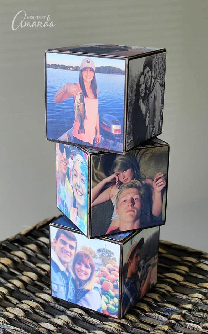 Make a Photo Cube for Wedding