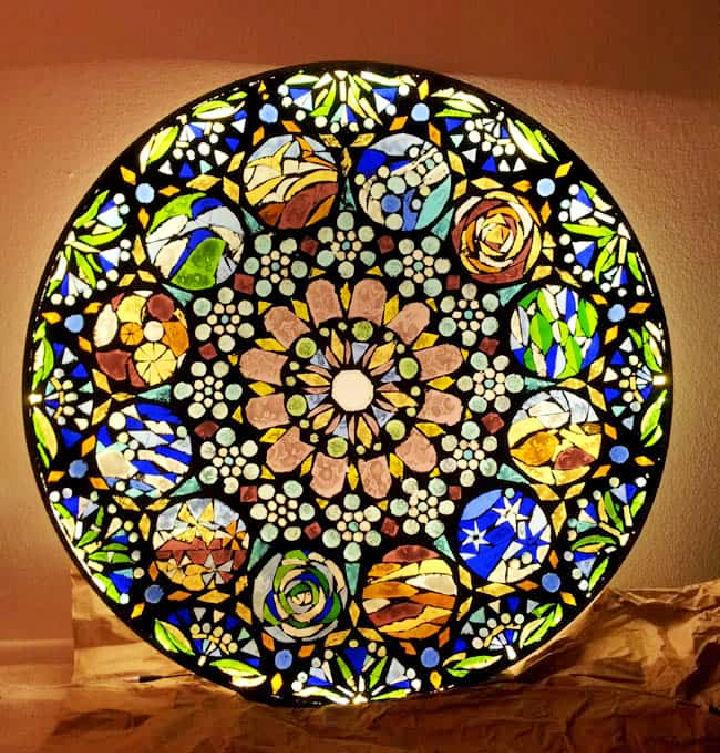 Make a Stained Glass Mosaic