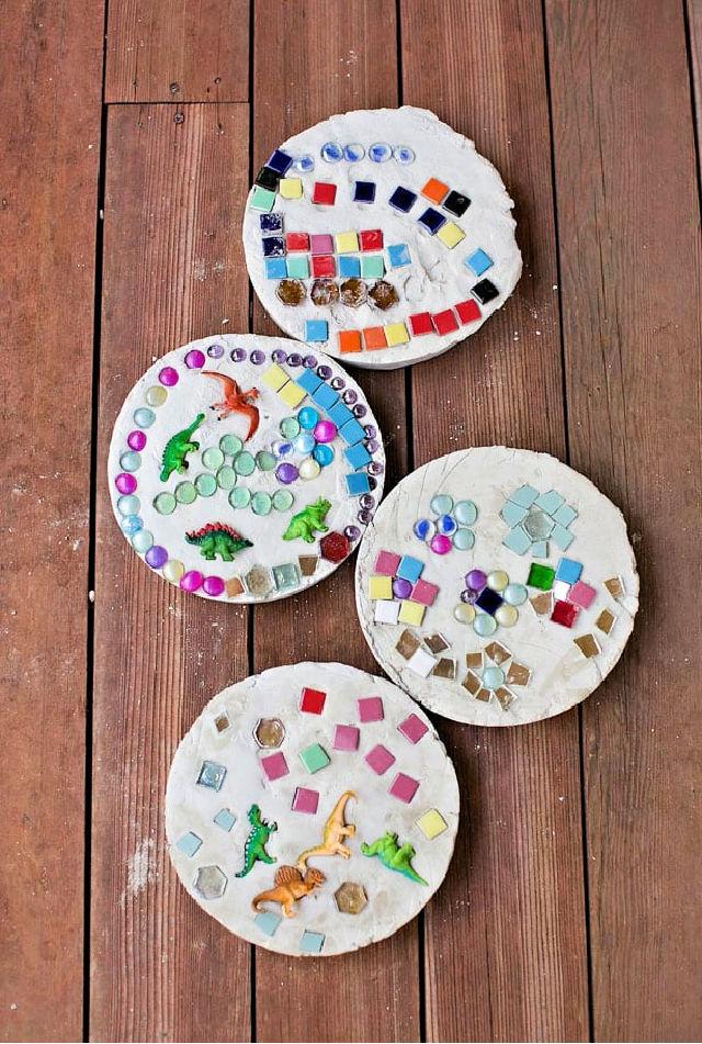 Making Stepping Stones for Kids