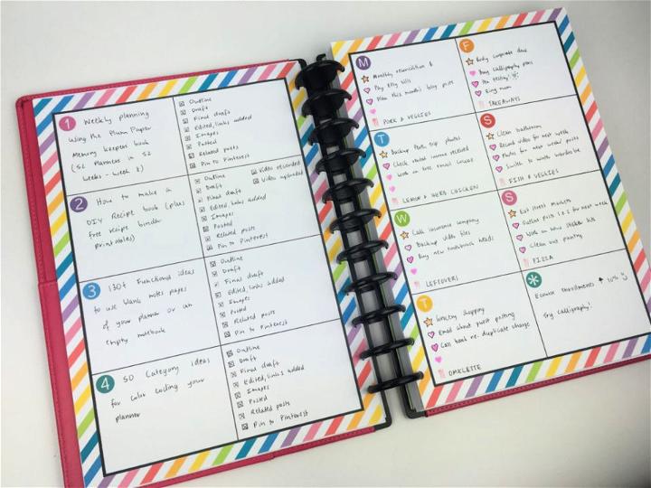 Printable Planner with a Flexible Layout