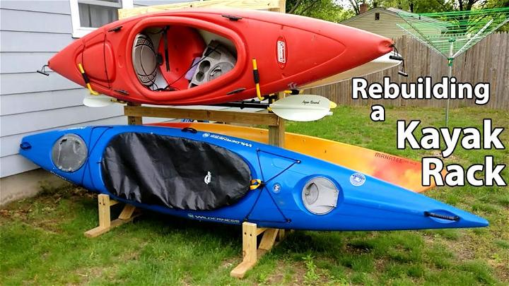 Rebuilding a Kayak Rack
