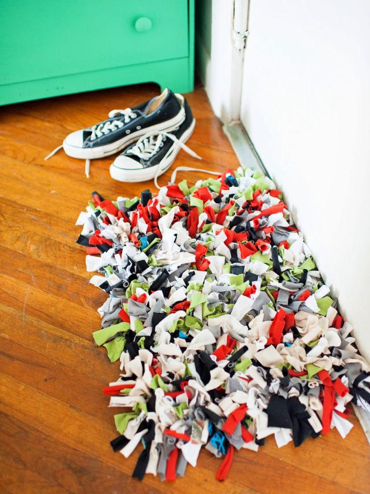 Recycled T Shirt Rug