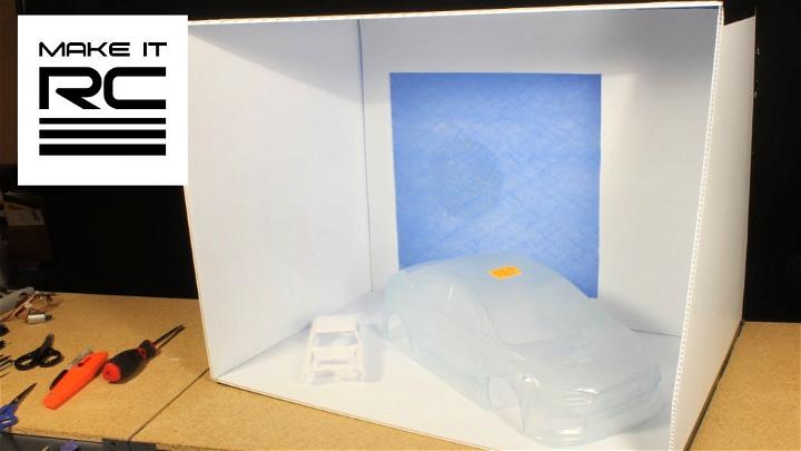 Small Airbrush Spray Booth