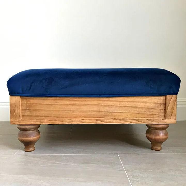 Upholstered Ottoman from Scratch