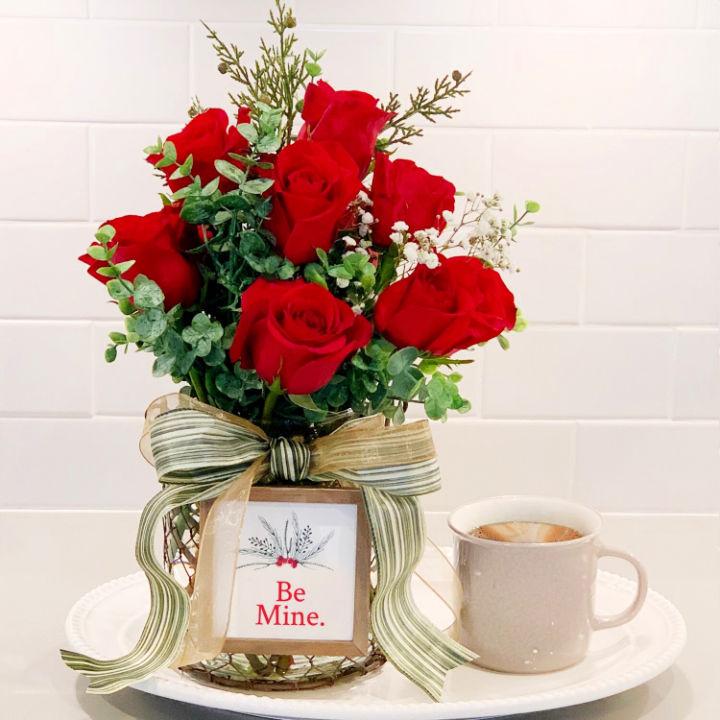 Valentines Bouquet Gift for Boyfriend