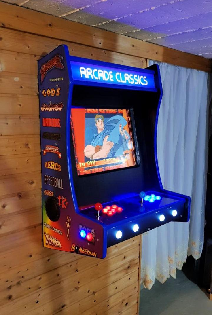 Wall Mounted Arcade Cabinet