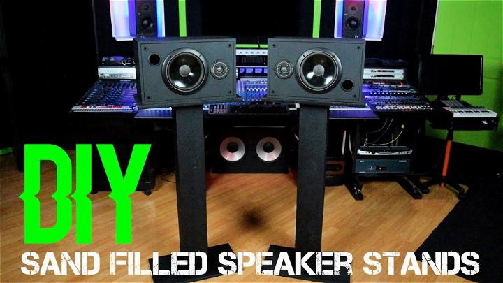 Best DIY Sand Filled Speaker Stands