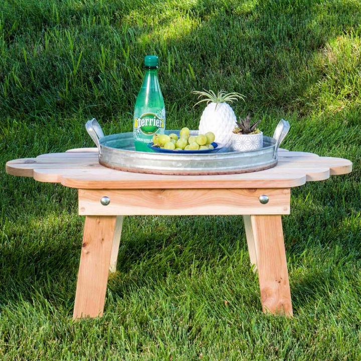 Build A Folding Adirondack Table