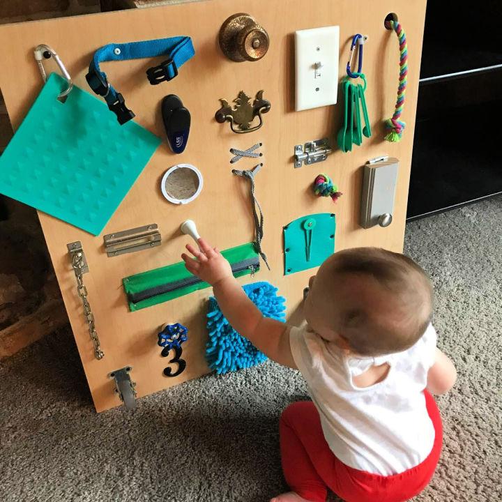 Build A Toddler Busy Board