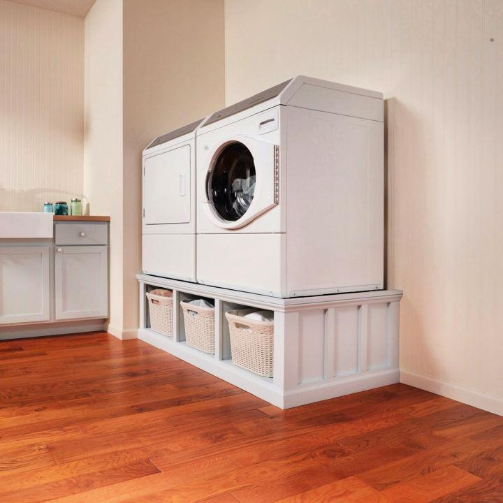 Build a Laundry Room Pedestal