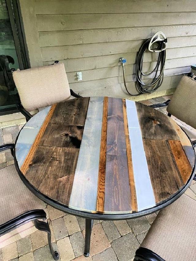 Build a Patio Table Top