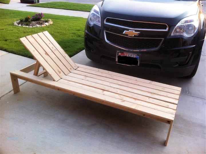 Build an Outdoor Chaise Lounge