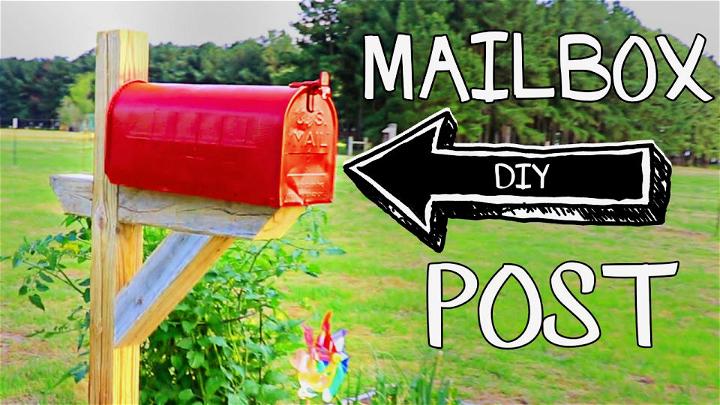 Build and Install a Mailbox Post for Mail