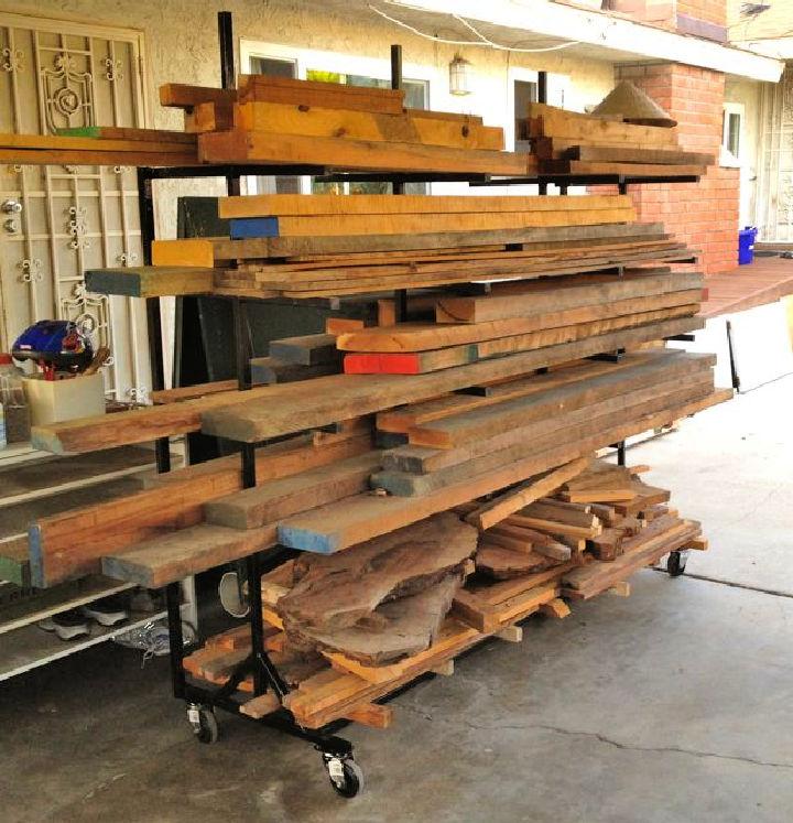Building a Lumber Rack