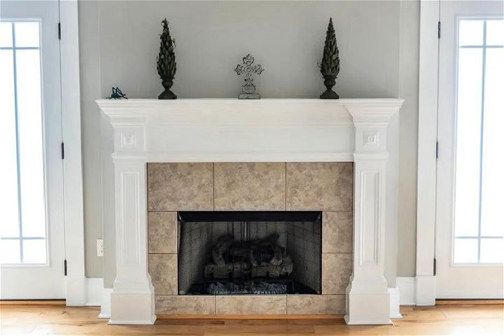 Building a Fireplace Mantel Out of Wood