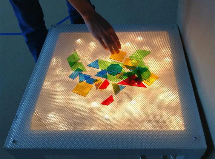 Building a Sensory Light Table
