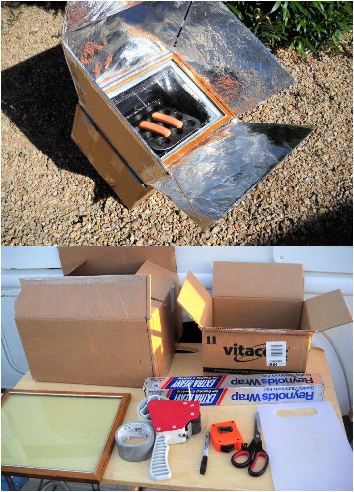 Cardboard and Duct Tape Solar Oven