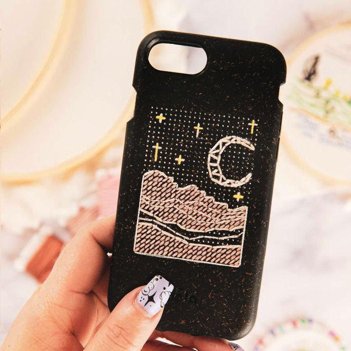 Creative Cross Stitch Phone Case