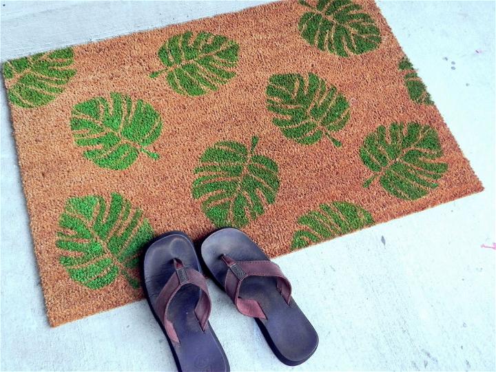 Cute Tropical Doormat