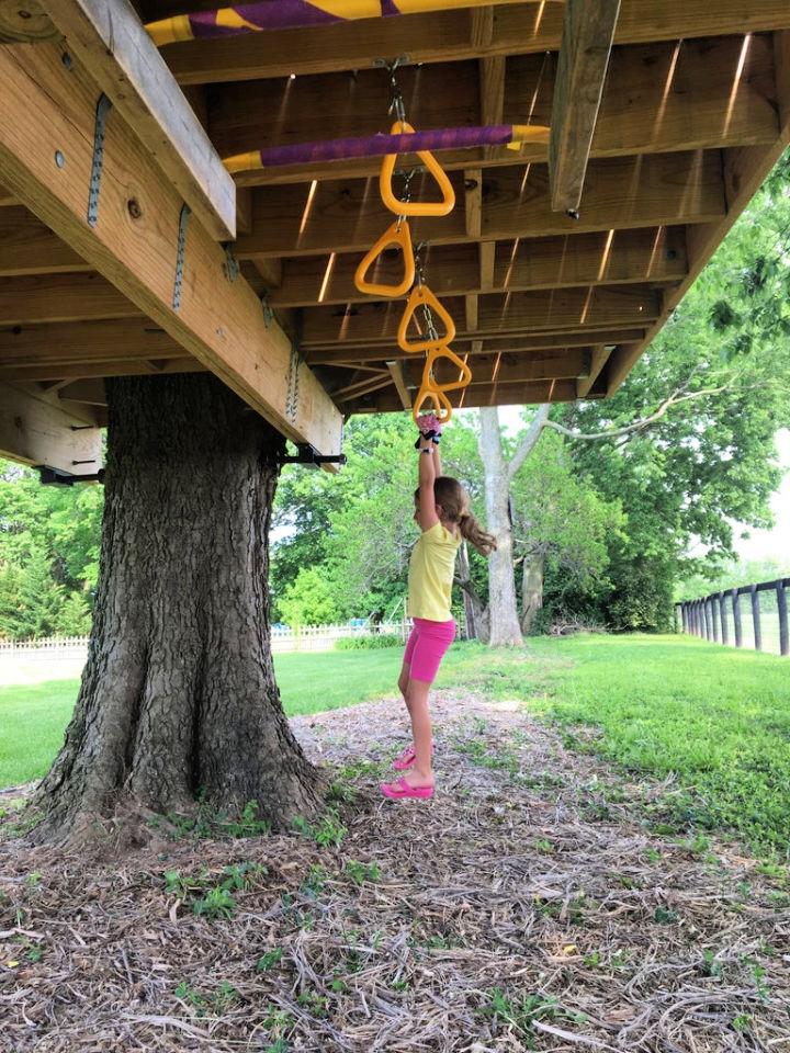 DIY Adjustable Monkey Bars