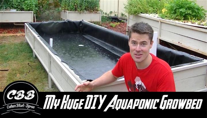 DIY Aquaponic Grow Bed