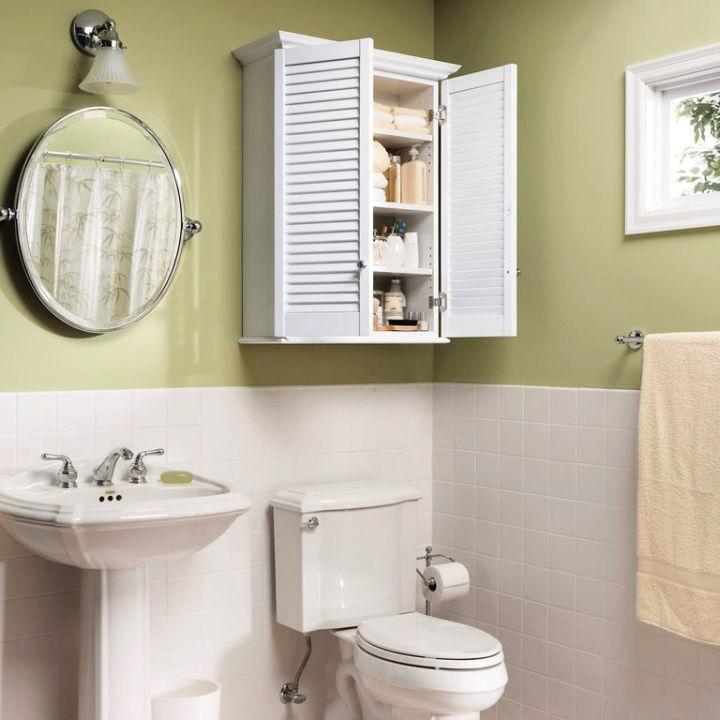 DIY Bathroom Medicine Cabinet