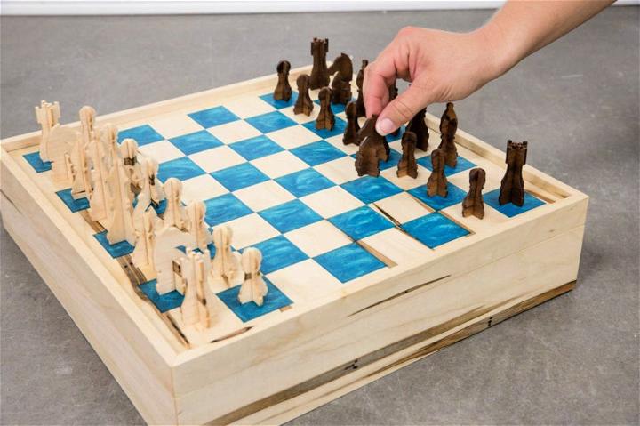DIY Chess and Checkers Set