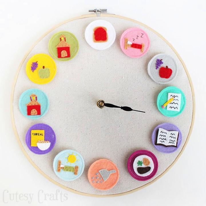 DIY Clock for Kids