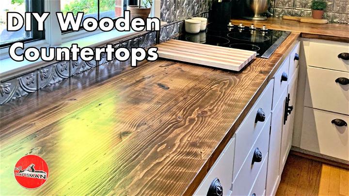 DIY Custom Wood Countertop