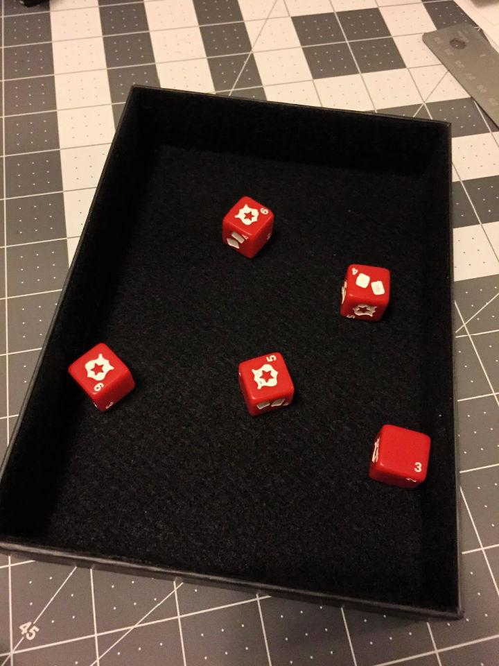 DIY Dice Tray