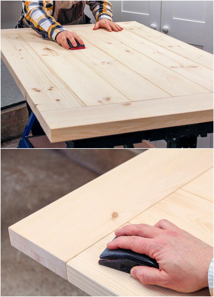 DIY Farmhouse Table Top