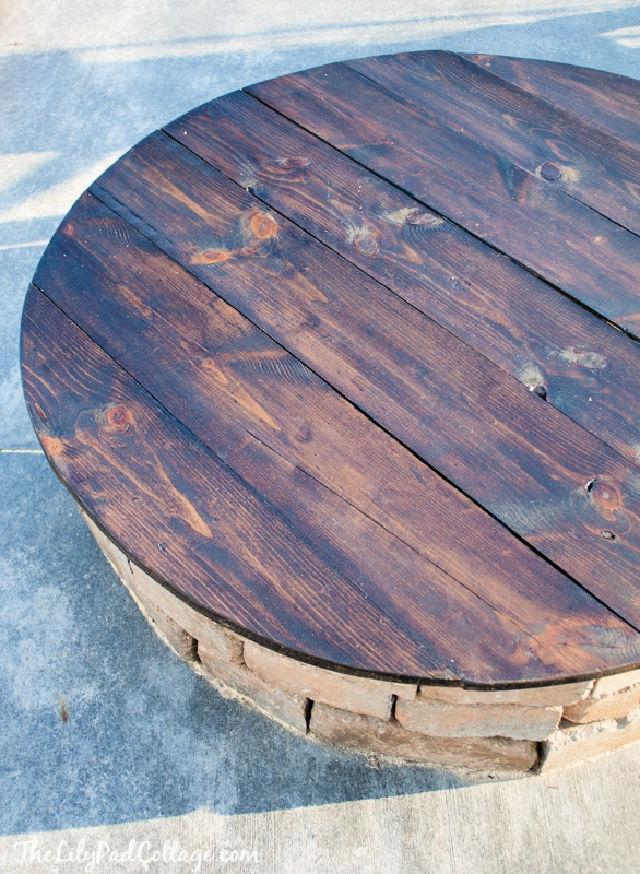 DIY Fire Pit Table Top