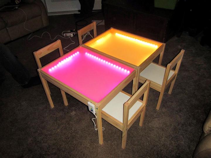 DIY Ikea Hack Light Table