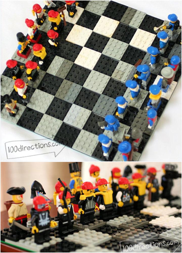 DIY LEGO Chess Game Board