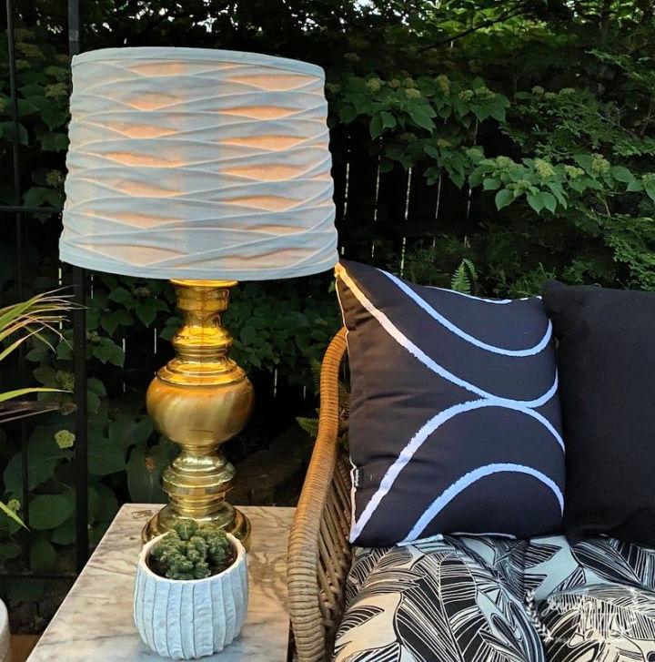 DIY Solar Power Table Lamp