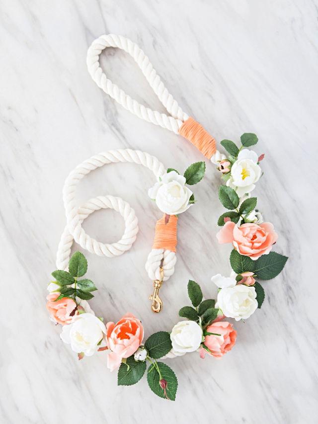 DIY Wedding Pet Leash