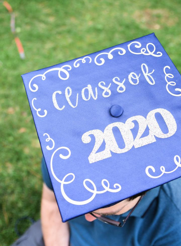 Decorate a Graduation Cap with Vinyl