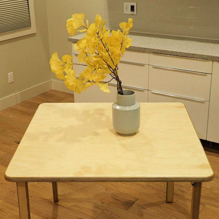 Easy DIY Folding Table Plan